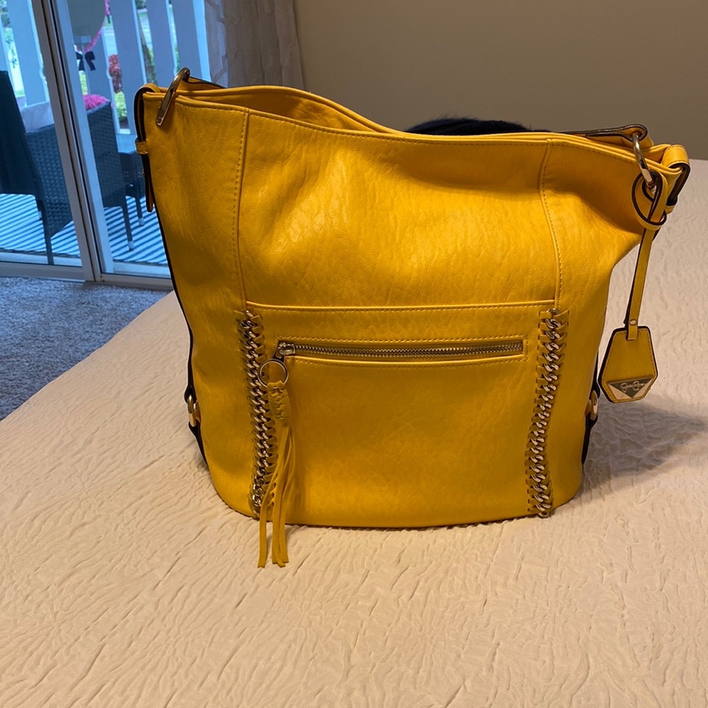 Jessica Simpson Yellow Handbag